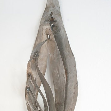 Abstract Metal Wall Sculptures