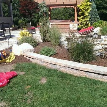 spencers house landscaping project