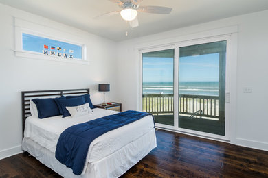 Inspiration for a contemporary bedroom remodel in Other
