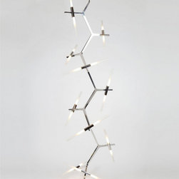 Roll & Hill - Roll & Hill Agnes Cascade Suspension Lamp - Bathroom Vanity Lighting