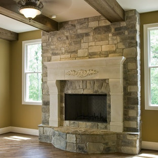 Kaminumrandung Deko Ideen - The Reading Chair