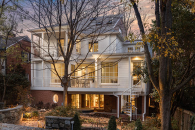 Transitional exterior home idea in DC Metro