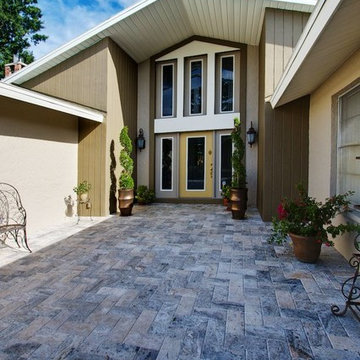 Silver 6x12 Tumbled Pavers