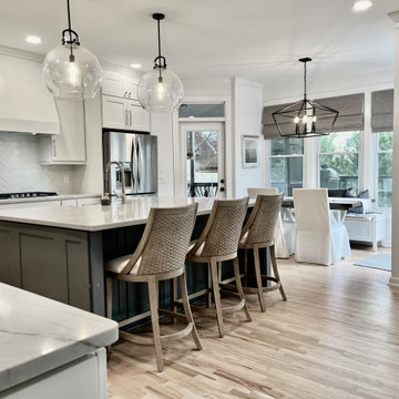 Kitchen Peninsula Removal-Island Replacement