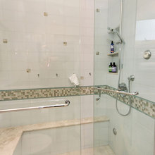 Shower washcloth hook