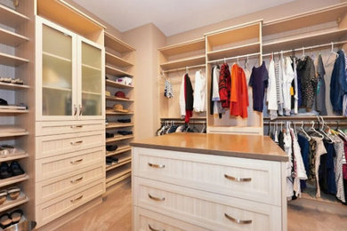 Inspiration for a timeless closet remodel in Miami