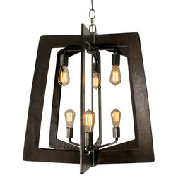 Industrial Chandeliers by Lampclick