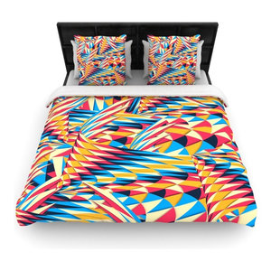 Kess InHouse Danny Ivan to Swim Featherweight Queen Duvet Cover 88 x 88,