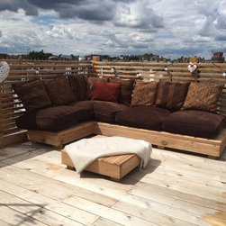 London Roof-top Sun Deck - Sun Loungers