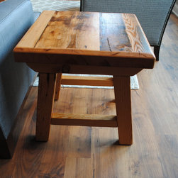 Matching Reclaimed Pine End Table - Products
