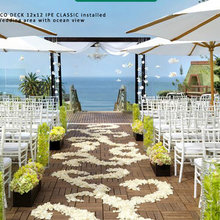 WEDDING pool and backyard