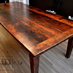 Reclaimed Wood Harvest Tables - Products