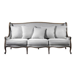 LANCASTER 3-SEATER WING SOFA - Sofas