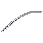 Cosmas - Cosmas 801-192CH Polished Chrome Bow Cabinet Pull - 7-1/2" (192mm) Hole Centers