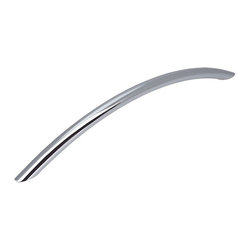 Cosmas - Cosmas 801-192CH Polished Chrome Bow Cabinet Pull - Cabinet And Drawer Handle Pulls