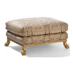 Cavello II Footed Ottoman - Footstools And Ottomans