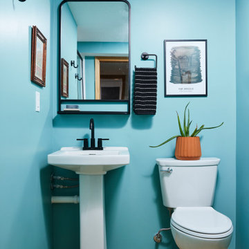 From Cave to Crave: A Lower-Level Mid-Century Remodel