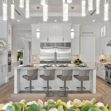 Boca Raton Waterfront Home | 6 Bed/7.2 Bath/12,000 Sq Ft by Interiors by Brown