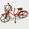 Bicycle, Red for Miniature Garden, Fairy Garden