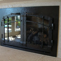 Custom Fireplace Door - Indoor Fireplaces