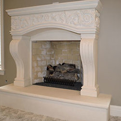Natural Carved Stone Fireplaces - Products