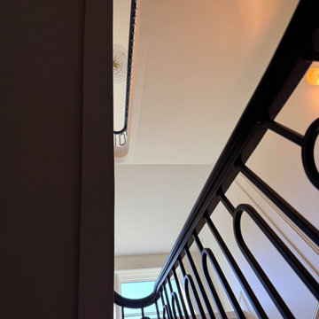 Project #134 | Straight Staircase with Elliptical Stringer