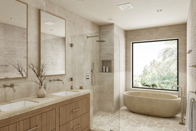 Example of a trendy bathroom design in San Francisco