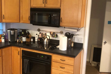 master bathroom, 1/2 bath, kitchen