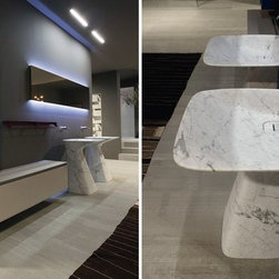 DIERESI Stone sinks by Antonio Lupi - Bathroom Sinks