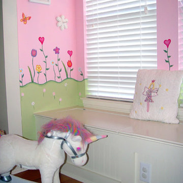 Girl's Bedroom Murals