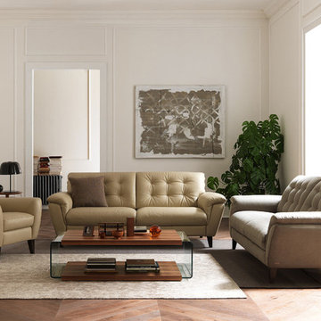 Contemporary Sofa Set Lucio B923 by Natuzzi Editions