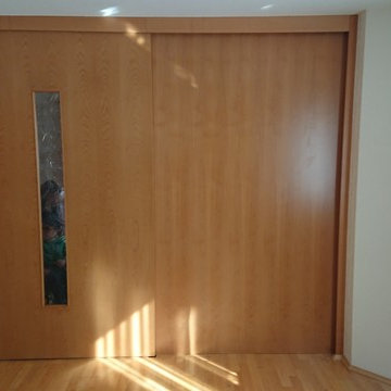 Schiebetüren aus Holz