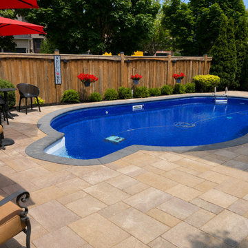 Backyard Patio & Pool Install