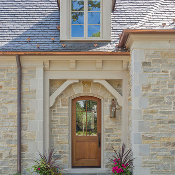 French Country Entrance