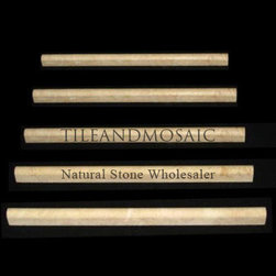 Crema Marfil Marble Bullnose Pencil Molding Polished - Products