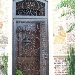 Wrought Iron Exterior Gates - Products
