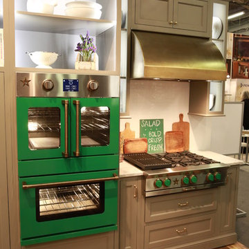 BlueStar introduces Single Control Electric Wall Ovens and a 36" Plat. Rangetop