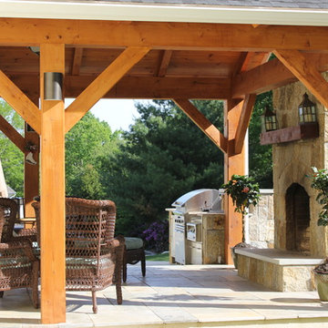 POST AND BEAM PAVILION