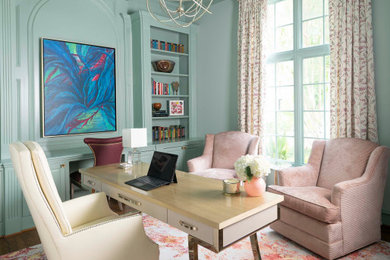 Home office - home office idea in Dallas