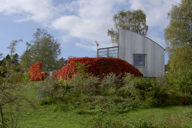 Example of an urban exterior home design in Copenhagen