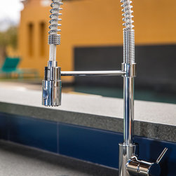 The Foodie&trade; Pre-Rinse Kitchen Faucet - Kitchen Faucets