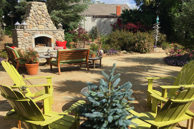 Patio - rustic patio idea in San Diego