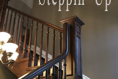 Steppin' Up - New Staircase Finish