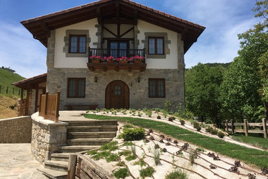 Proyecto y realización de jardín particular en Inbuluzketa, Navarra.
