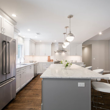 Dean Estates | Cranston, RI - Kitchen | Dining | Living Remodel