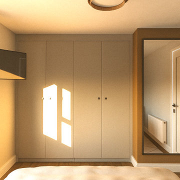 Warm Minimalist Bedroom