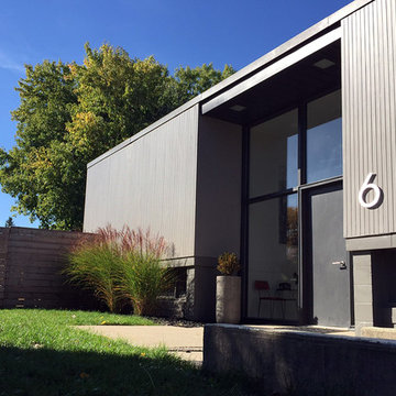 modern house numbers - customer photo