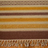 Durie Kilim Striped Flat Weave Hand Woven 100% Wool Oriental Rug