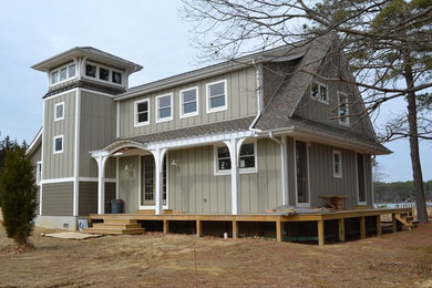 Beach style exterior home photo in Baltimore