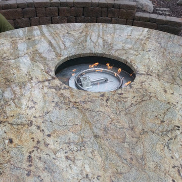 Custom Granite Fire Table